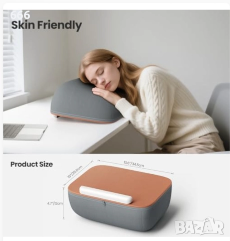 Поставка за книги Tounee - Ултра мека възглавница тип „чанта за скута“ за книги., снимка 3 - Други стоки за дома - 52874108