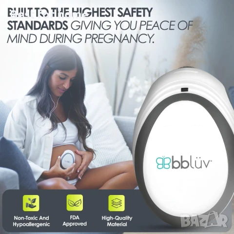 Безжичен фетален доплер със слушалки, снимка 7 - Други - 51328576