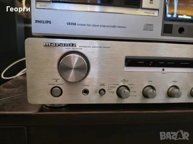 Усилвател Marantz PM 4001, снимка 2 - Ресийвъри, усилватели, смесителни пултове - 56056031