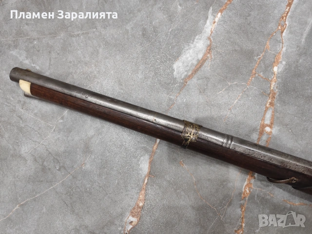 Автентична кремъчна пушка 19 век, снимка 11 - Антикварни и старинни предмети - 54089255