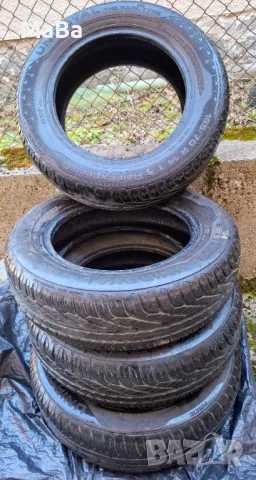 Продавам ЛЕТНИ ГУМИ UNIROYAL 165/70 R 14 81 T RainExpert 3, комплект, използвани, снимка 1 - Гуми и джанти - 49391986