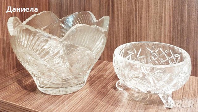 Кристални фруктиери, снимка 3 - Аксесоари за кухня - 43897800