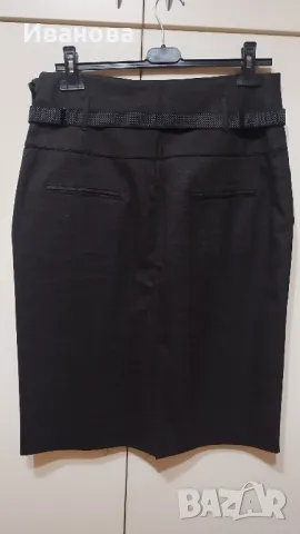 Елегантна пола Mango с висока талия , снимка 4 - Поли - 49425956