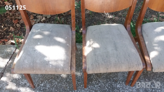 дървени масивни столове за трапезария масивен орех , снимка 4 - Антикварни и старинни предмети - 52923718