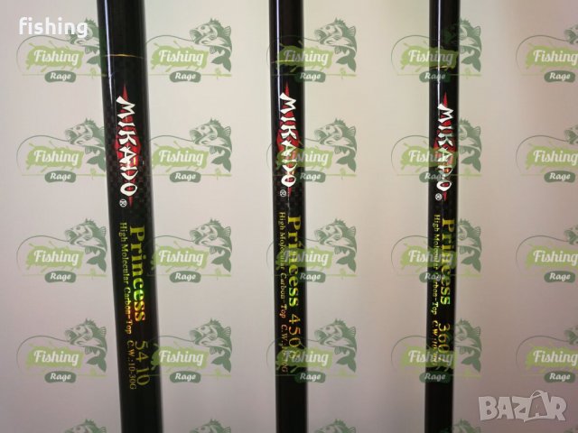 ТОП ЦЕНА Mikado Princess 3.60/4.50/5.40м, снимка 5 - Въдици - 29674449