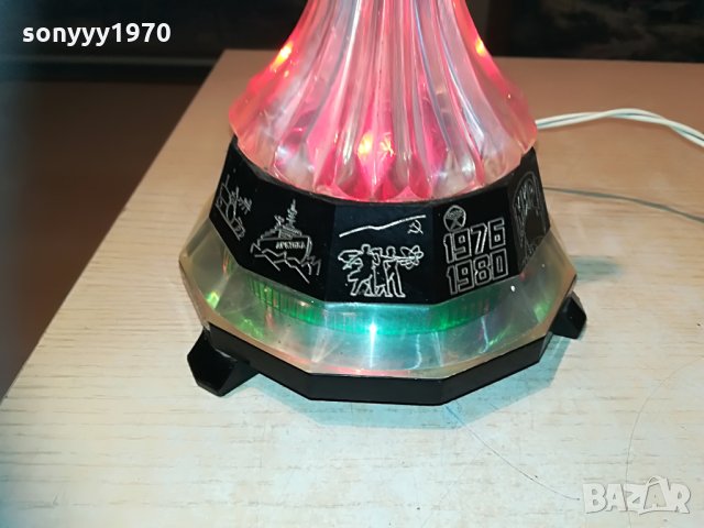 АНТИКА ОТ СОЦА-руска ретро лампа-32х15см, снимка 10 - Настолни лампи - 29914613