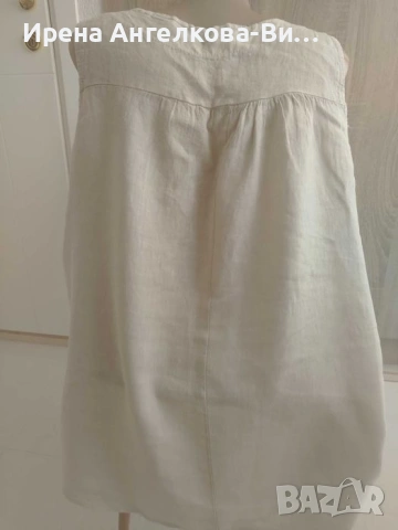 Дамски ленен потник, снимка 3 - Потници - 54179955