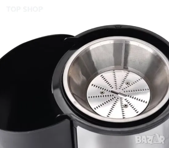 Мощна сокоизстисквачка за плодове и зеленчуци Lexical LJE-2201, 850W. 1.2L, инокс, снимка 4 - Сокоизстисквачки и цитрус преси - 49234571