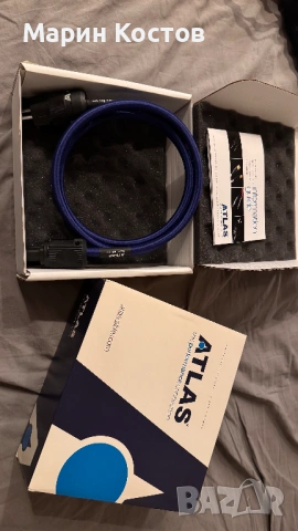 Atlas Eos 4dd Power cable 1.5m, снимка 2 - Други - 54282849