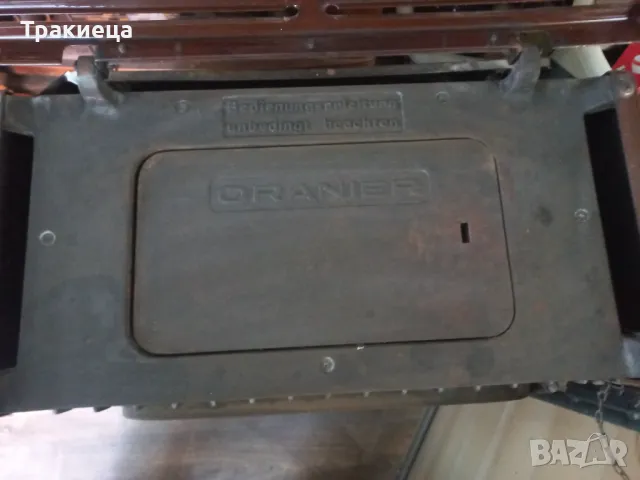 НЕМСКА ЧУГУНЕНА ПЕЧКА НА ДЪРВА И ВЪГЛИЩА, снимка 2 - Антикварни и старинни предмети - 47652605