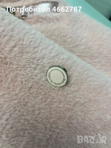 Elisabetta Franchi-Чисто ново дамско палто S/M размер, снимка 5 - Палта, манта - 52585934