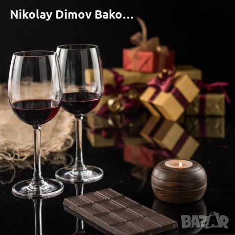 Свещник "тип Буре" Свещници от дърво - орех, снимка 9 - Декорация за дома - 31268544