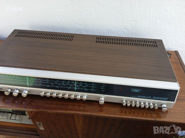 TELEFUNKEN concerto 101 Ресийвър, снимка 5 - Ресийвъри, усилватели, смесителни пултове - 37499926