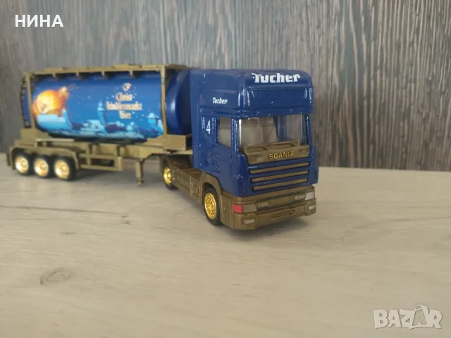 Метален камион SCANIA 1/64 !!!