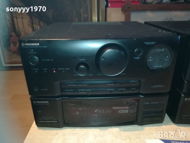 pioneer amplifier/6cd/2deck/tuner 1001211819, снимка 4 - Ресийвъри, усилватели, смесителни пултове - 31376123