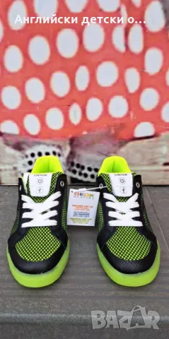 Английски светещи полукецове Geox, снимка 11 - Детски маратонки - 50026124
