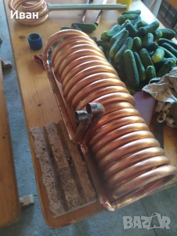   Медна серпентина, снимка 10 - Отоплителни печки - 21163468