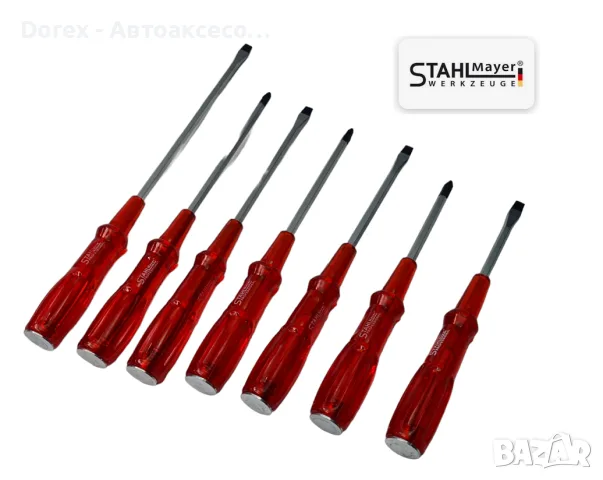 Комплект ударни отвертки 7 части Stahlmayer
