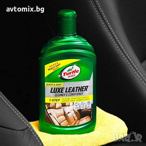 Универсален препарат за поддръжка на кожа Turtle Wax Luxe Leather