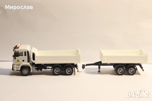 HERPA 1:87 H0 MAN САМОСВАЛ ГОНДОЛА КАМИОН МОДЕЛ КОЛИЧКА