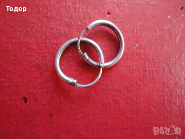 Сребърни обеци обици 925 , снимка 5 - Обеци - 54098636