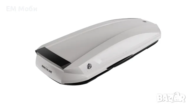 Багажник тип автобокс NORTHLINE Tirol 420 TEF Dual Бял гланц за автомобил, снимка 4 - Аксесоари и консумативи - 47535111