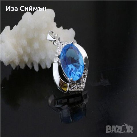 Сребърни колиета без синджирче, снимка 2 - Колиета, медальони, синджири - 34191435