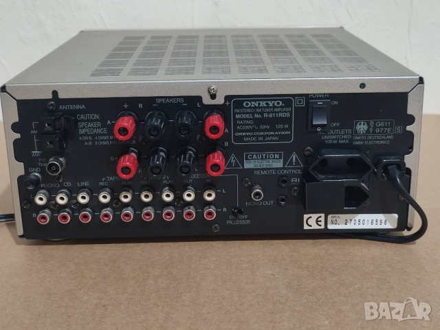 Ресивър ONKYO R1, снимка 10 - Ресийвъри, усилватели, смесителни пултове - 52915001