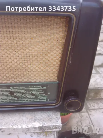 Лампово радио SABA TRIBERG GF52.работи., снимка 11 - Радиокасетофони, транзистори - 50287980