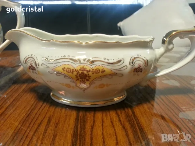 Стар български порцелан Изида барок , снимка 8 - Антикварни и старинни предмети - 34796577