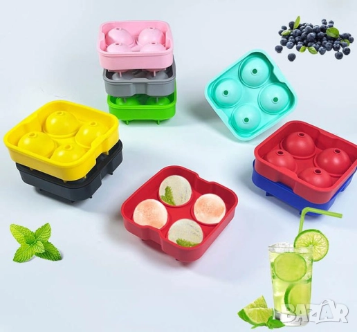 Силиконови формички за лед 