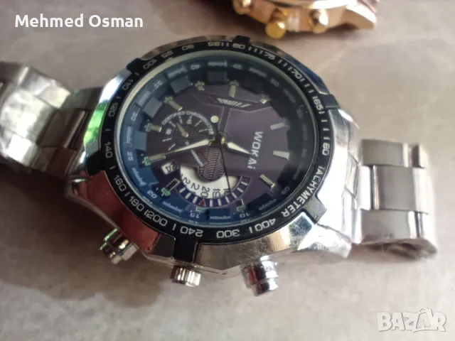 ръчен часовник с дата, снимка 2 - Мъжки - 48860730