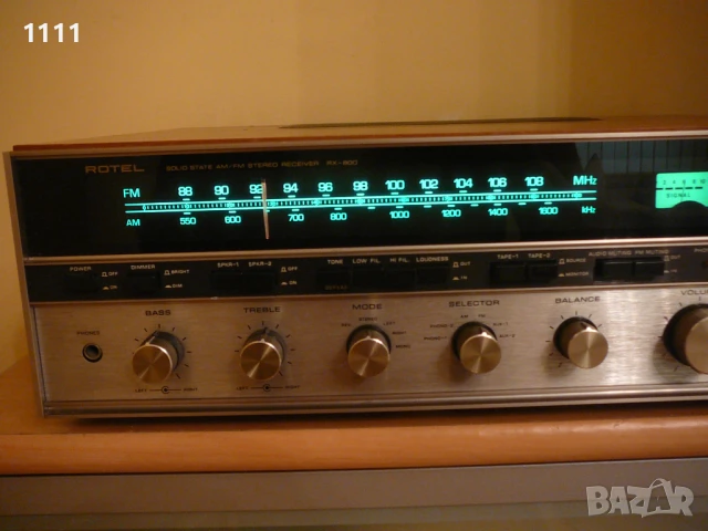ROTEL RX-800, снимка 7 - Ресийвъри, усилватели, смесителни пултове - 51409776