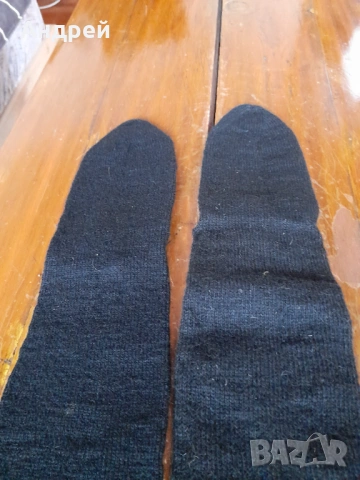 Стари вълнени чорапи #2, снимка 3 - Други ценни предмети - 53009545