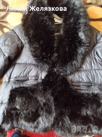 Дамско яке ново ХЛ,обемен пух