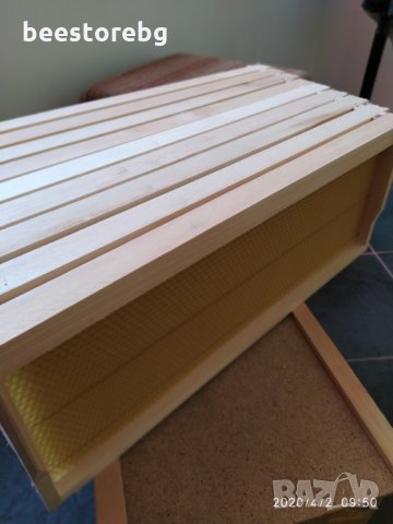 Пчелни рамки - сковани,обтелени и със залепени Восъчни основи, снимка 9 - За пчели - 27838462