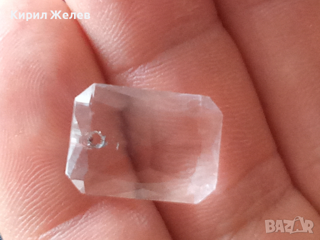 2 СТАРИ КРИСТАЛНИ АРТ ДЕКО МЕДАЛЬОНА РЪЧНА БИЖУТЕРСКА ИЗРАБОТКА БОХЕМСКИ и ПЛАНИНСКИ КРИСТАЛ 26183, снимка 14 - Антикварни и старинни предмети - 36248279