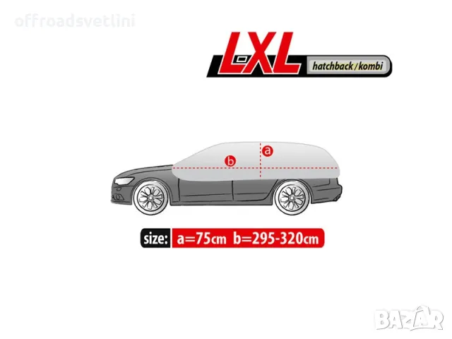 Kegel LUX Висок клас Покривало за таван прозорци за хечбек комби L XL, снимка 3 - Аксесоари и консумативи - 49379946