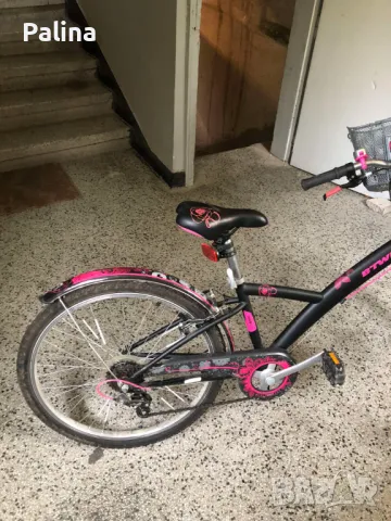 Велосипед B'twin Poply 500 24 инча за деца от 9-12 год., снимка 3 - Велосипеди - 47485398