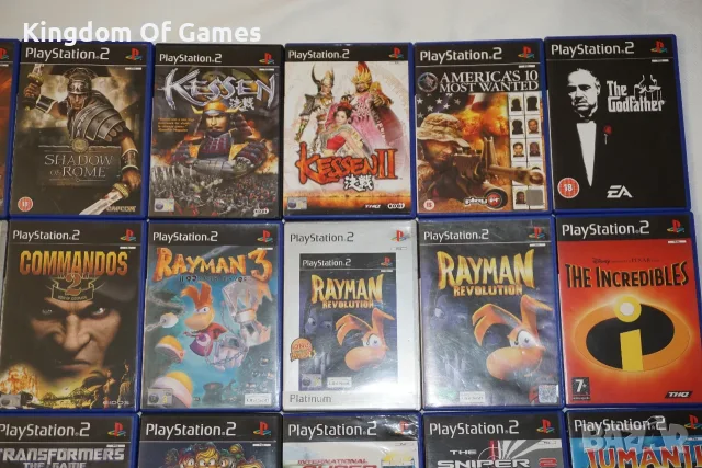 Игри за PS2 The Simpsons/Gladiator/Legion/Kessen/Catwoman/Marvel/The Godfather/Rayman 3/MikeTyson, снимка 3 - Игри за PlayStation - 54097586