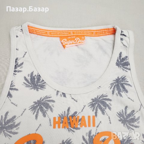 Superdry Оригинален Хавайски Памучен Потник L-XL, снимка 3 - Други - 40439008