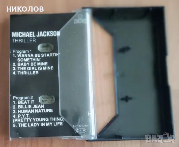 MICHAEL JACKSON - THRILLER , снимка 3 - Аудио касети - 49870132