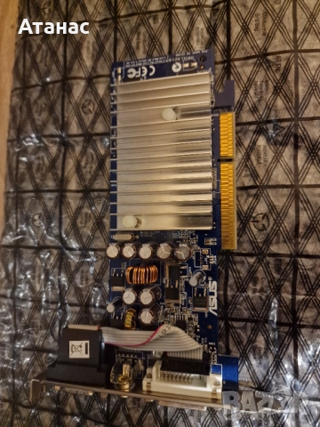 3бр. AGP VGA - Asus GF6200 128MB + GF6200 128MB + GEFORCE M400F1P 64 MB