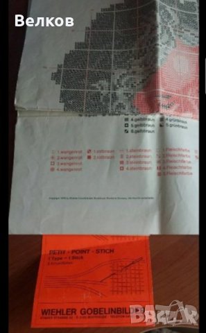 Оригинални модели (схеми) на стария Вилер (Wiehler) - без конци, снимка 3 - Гоблени - 30917472