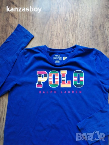 polo ralph lauren - страхотна юношеска блуза 150см., снимка 3 - Детски Блузи и туники - 53143821