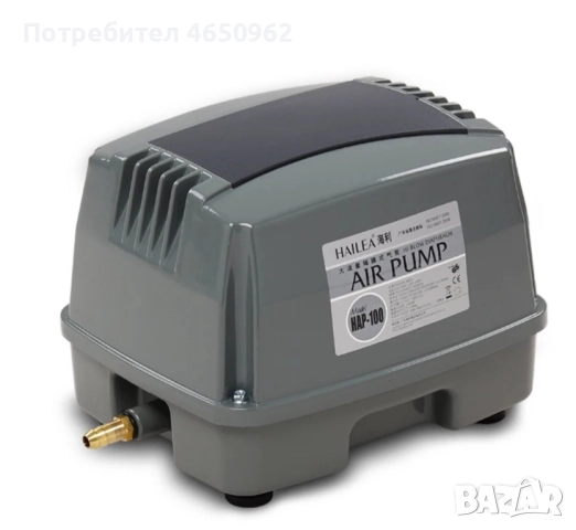 Мощен компресор/помпа за въздух Hailea HAP120 за аквариуми