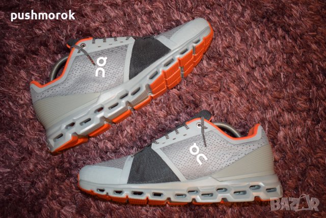 On Cloudstratus Helion Running Shoe Men Sz US 12, EUR 47, UK 11.5, снимка 13 - Маратонки - 42369062