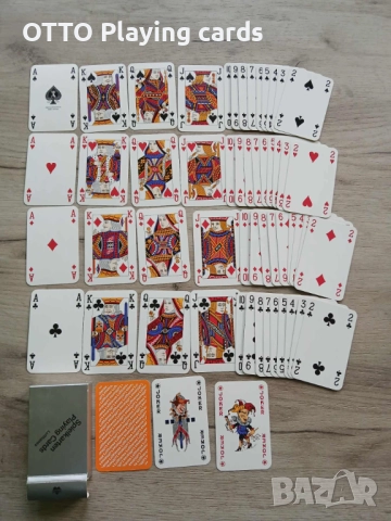 Стари карти за игра, снимка 4 - Карти за игра - 51619464