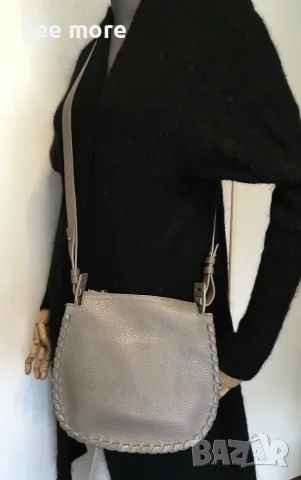 AllSaints Mori Lea Leather Crossbody Bag чанта