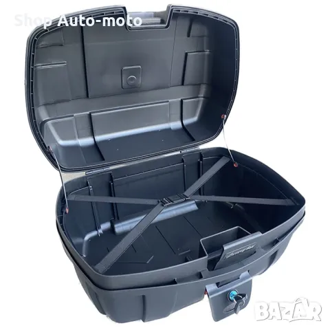 Куфар за мотоциклет Automat, 50L, Водоустойчив, С дръжка, Черен, снимка 3 - Аксесоари и консумативи - 50429766